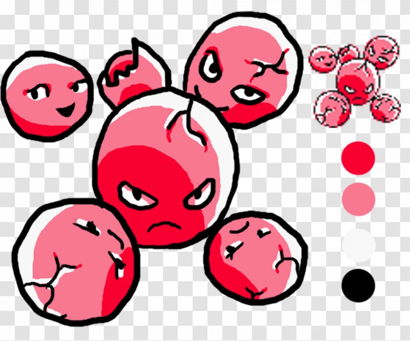 Circle Organism Happiness Clip Art - Red Transparent PNG