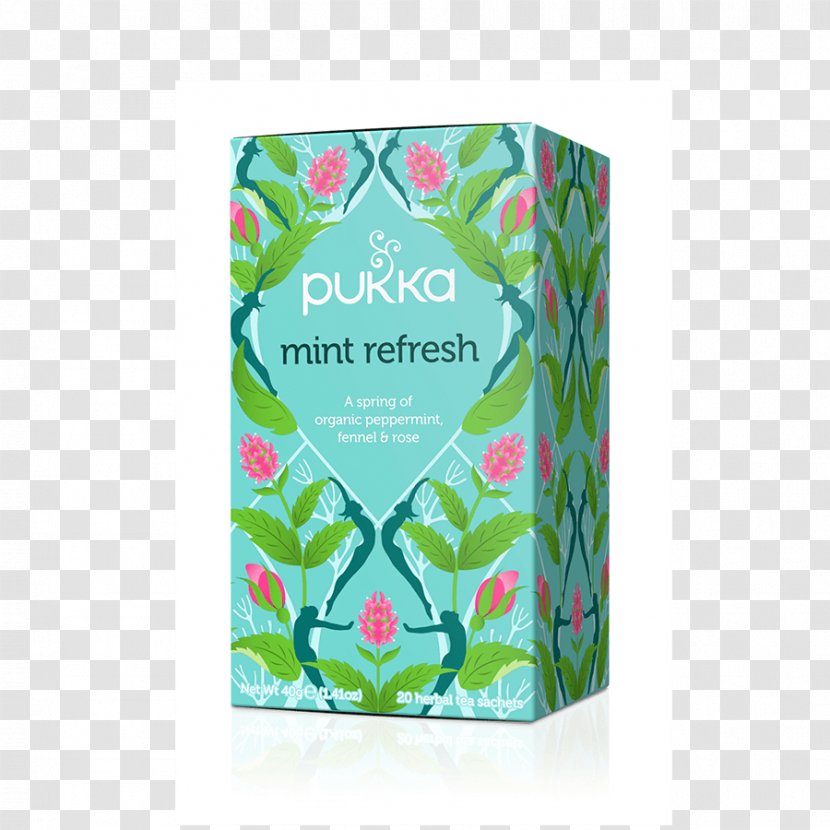 Ginger Tea Green English Breakfast Pukka Herbs - Mint Transparent PNG