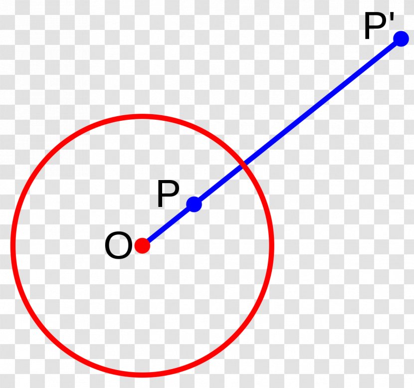 Line Inversive Geometry Point Circle - Transformation Transparent PNG