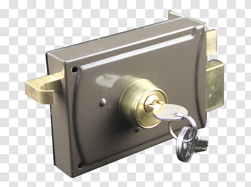 Rim Lock Door Mortise - Hardware Accessory Transparent PNG