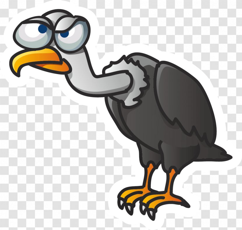 Bird Vulture Cartoon U0e01u0e32u0e23u0e4cu0e15u0e39u0e19u0e0du0e35u0e48u0e1bu0e38u0e48u0e19 - Avatar - Ostrich Vector Transparent PNG