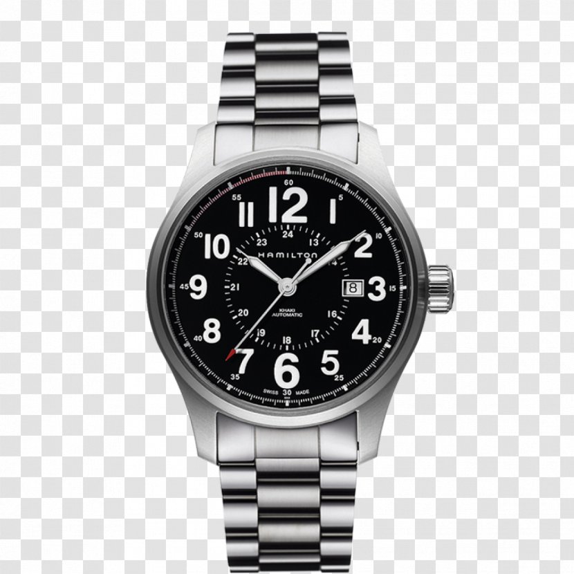 Hamilton Khaki Field Quartz King Watch Company Navy Frogman Automatikuhr (H77705345) - Strap - New Flight Helmet Transparent PNG