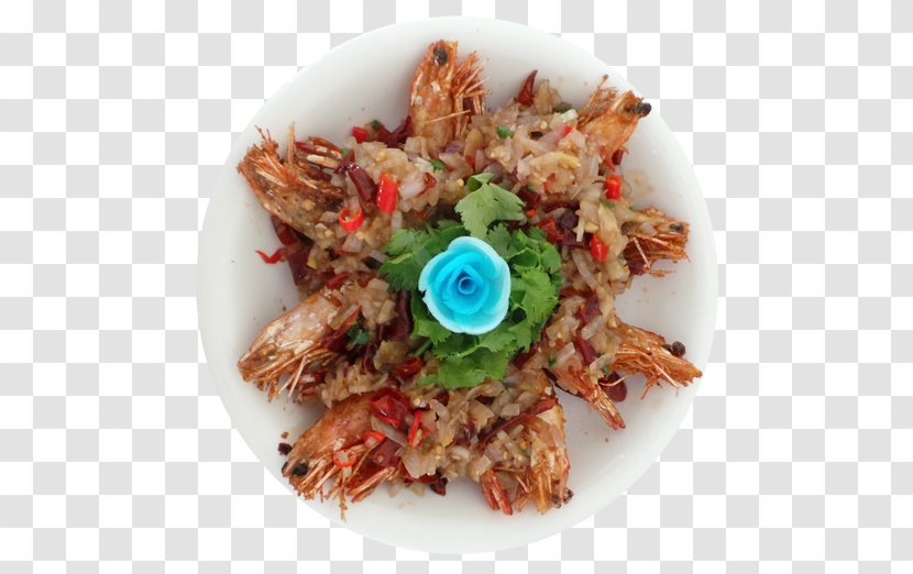 Hunan Cuisine Asian Fried Egg Thai Dish - Shrimp - Fish Transparent PNG
