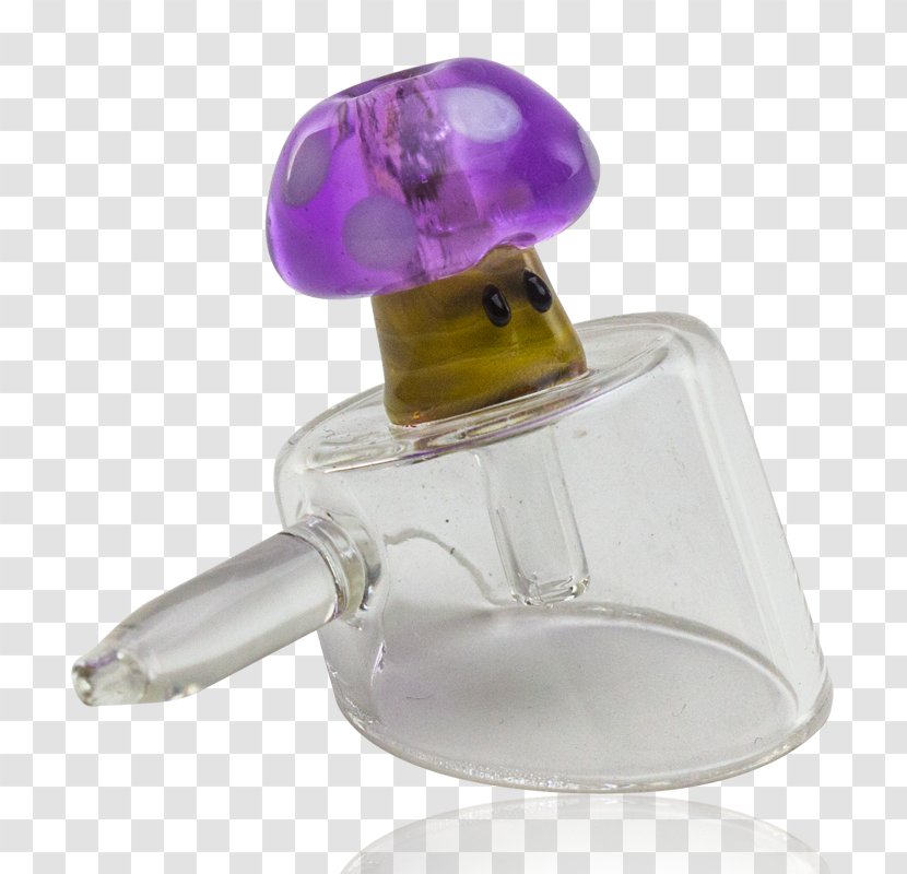 Mushroom Glass Tobacco Pipe Smoking Bong Transparent PNG