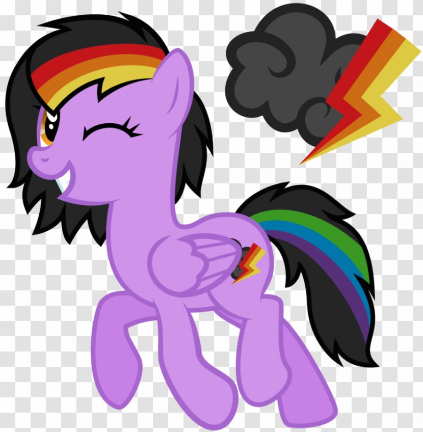 Pony Rainbow Dash Derpy Hooves Storm Horse Transparent PNG