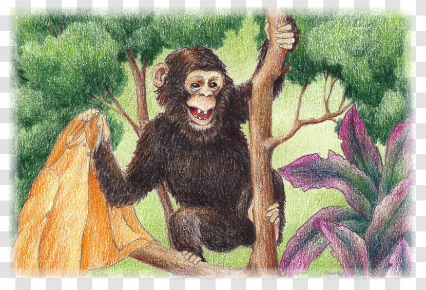 Common Chimpanzee Gorilla Neandertal Monkey Human Behavior - Vertebrate Transparent PNG