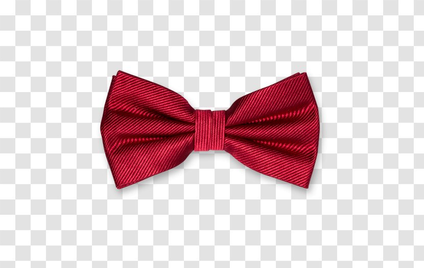 Bow Tie Necktie Shirt Necklace Satin - Red Transparent PNG