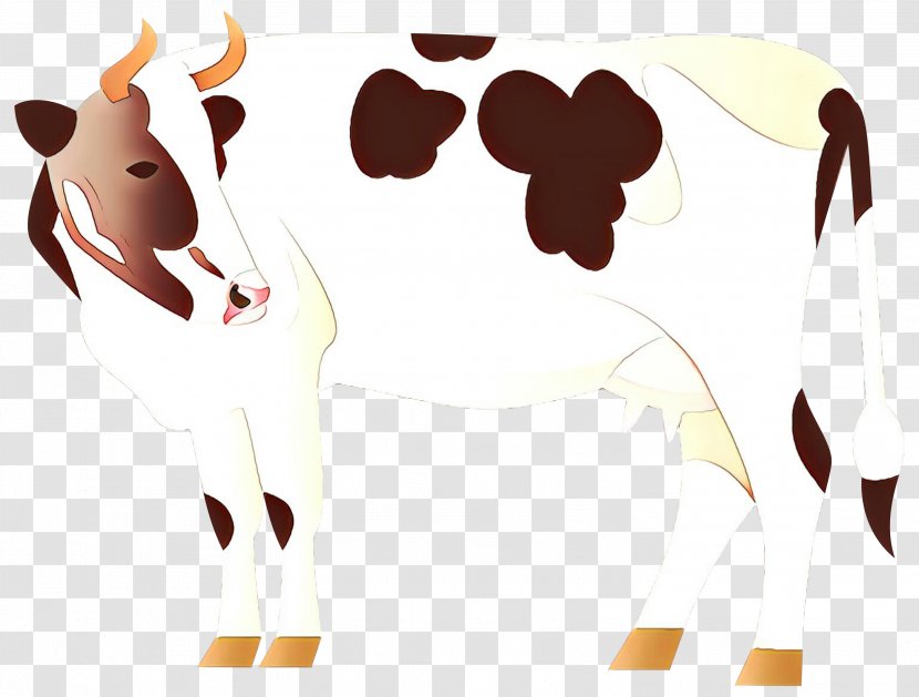 Dairy Cow Bovine Clip Art - Cartoon Transparent PNG