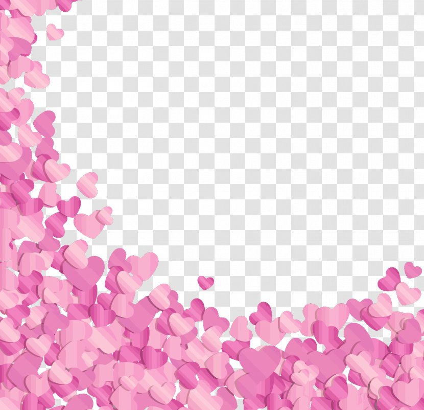 Picture Frame - Pink - Vector Love Transparent PNG