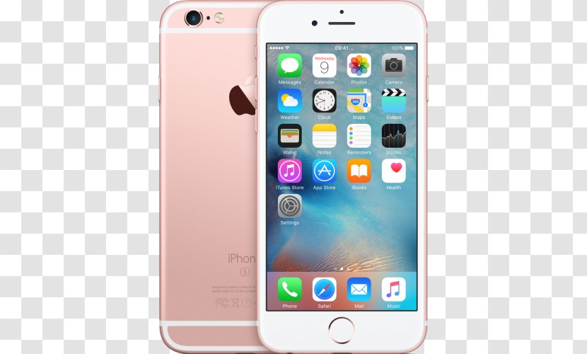 Apple IPhone 6s Plus Rose Gold - Mobile Phone Transparent PNG