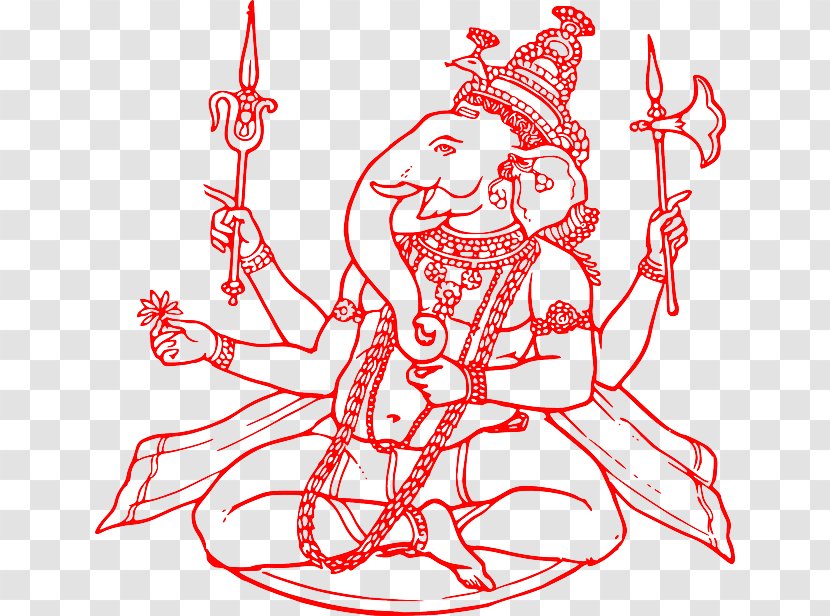 Shiva Ganesha Hinduism Religion Hindu Temple - Tree - Sarawati Transparent PNG