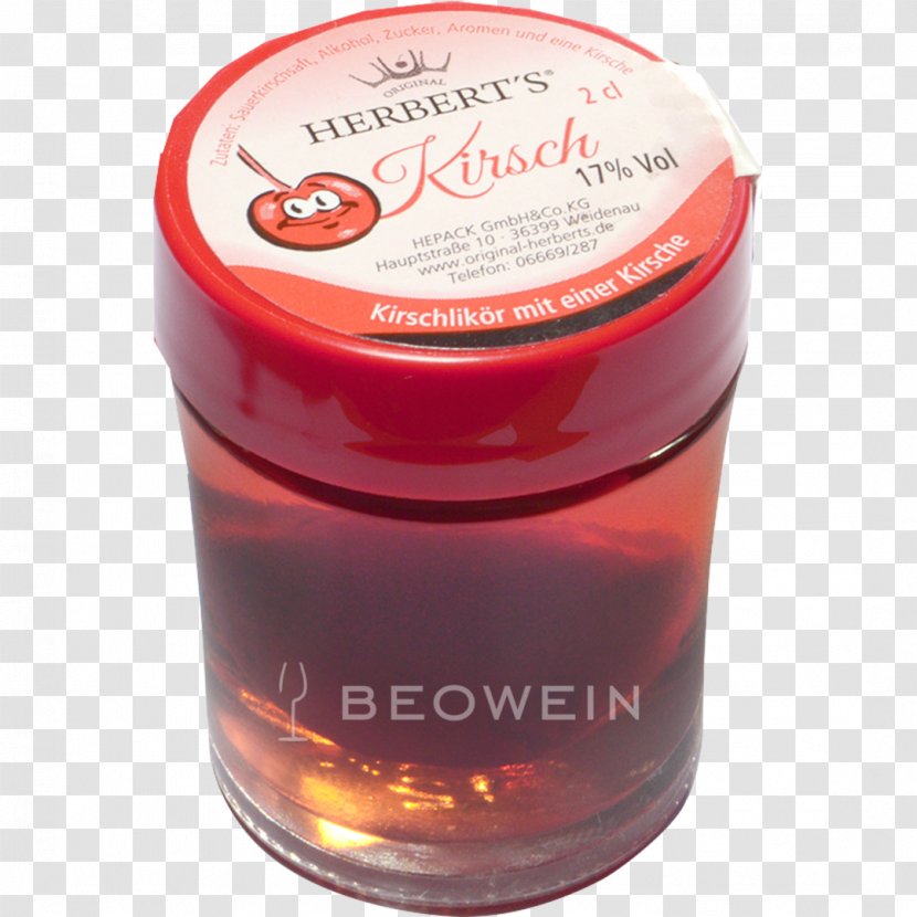 Kirsch Liqueur Juice Sweet Cherry - Watercolor Material Transparent PNG