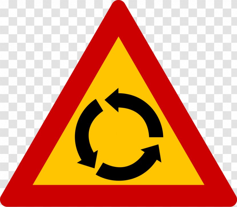 Traffic Sign Road Warning Hazard - Circle Transparent PNG
