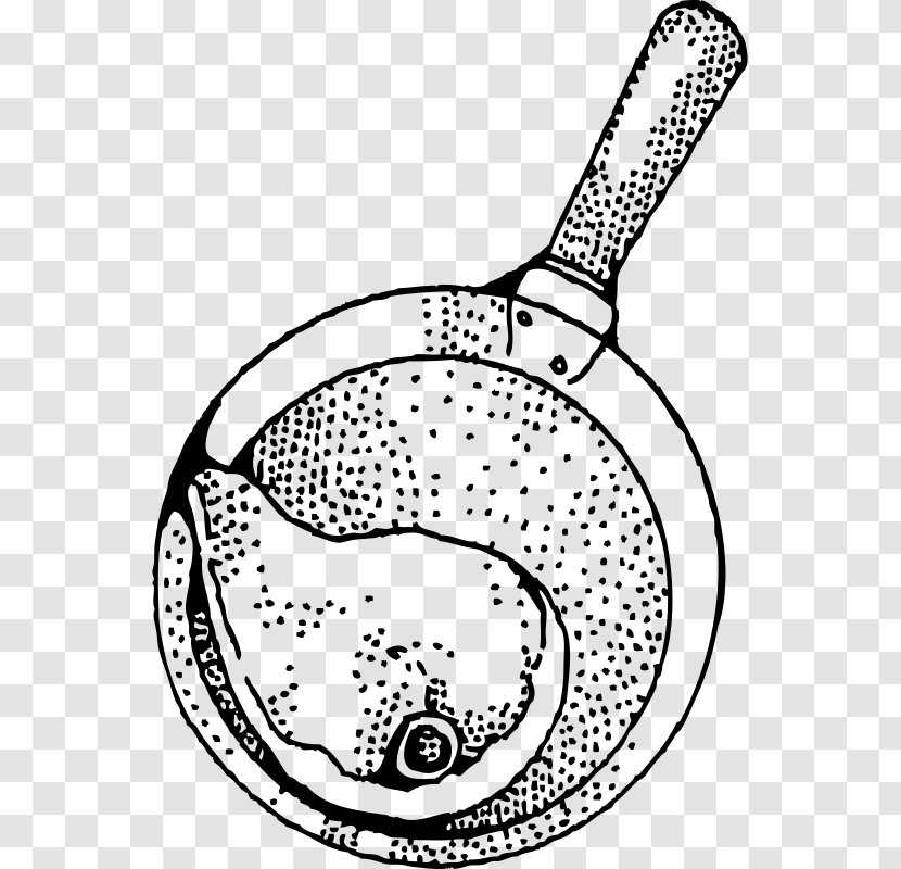 Meat Chop Frying Pan Cooking - Egg Transparent PNG