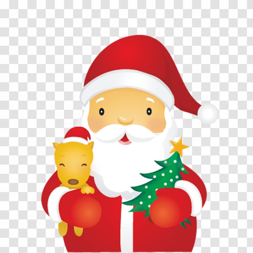 Santa Claus Christmas Gift Reindeer - Advent Transparent PNG