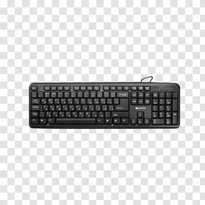 Computer Keyboard Mouse Laptop Wireless PS/2 Port - Black Lacquer Arabic Numerals Free Download Transparent PNG