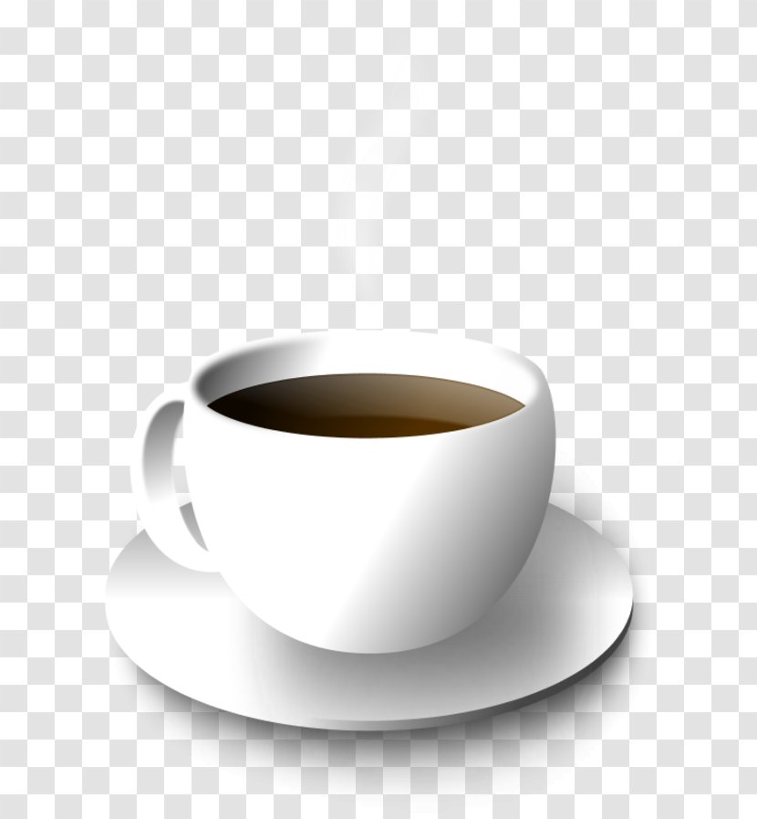 Coffee Espresso Tea Cafe Clip Art - Tableware - Cup Of Clipart Transparent PNG