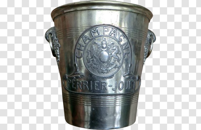 Metal - Ice Bucket Champagne Transparent PNG