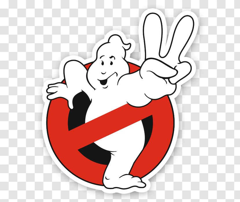 Decal Bumper Sticker Ghostbusters Slimer - Logo - Line Art Pleased Transparent PNG