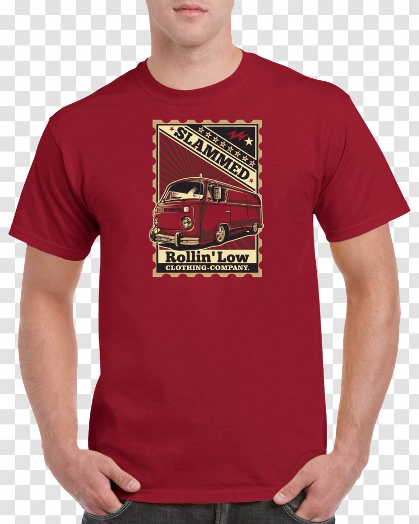 Printed T-shirt Gildan Activewear Crew Neck - Active Shirt Transparent PNG