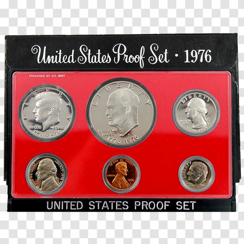 Proof Coinage United States Mint Coin Set Transparent PNG