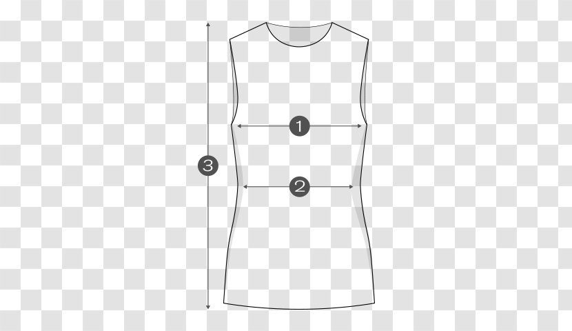 T-shirt Sleeve Dress - White Transparent PNG