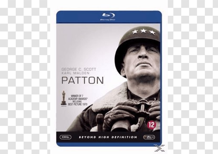 George C. Scott Patton Second World War Blu-ray Disc 20th Century Fox - Film Director - Actor Transparent PNG