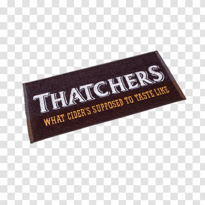 Thatchers Cider Rectangle Font - Label - Brand Transparent PNG