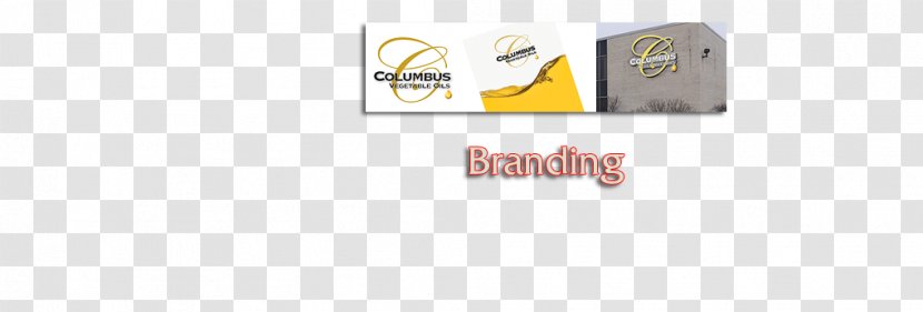 Brand Logo Angle Font - Yellow - Agency Brochure Transparent PNG