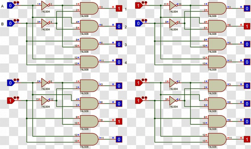 Binary Decoder Address Demultiplekser Multiplexer Digital Electronics - Point - Plot Transparent PNG