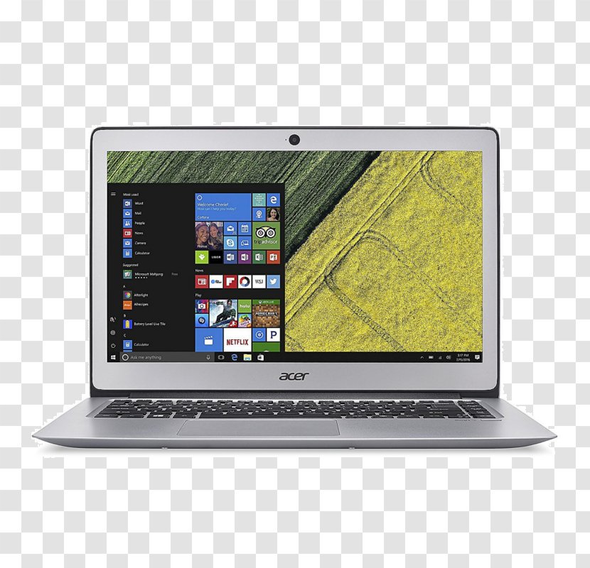 Laptop Intel Core I3 Acer Aspire Swift 3 Transparent PNG