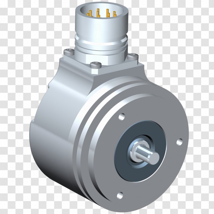 Rotary Encoder Leine & Linde AB Shaft Angle Synchronous Serial Interface - Bit Transparent PNG