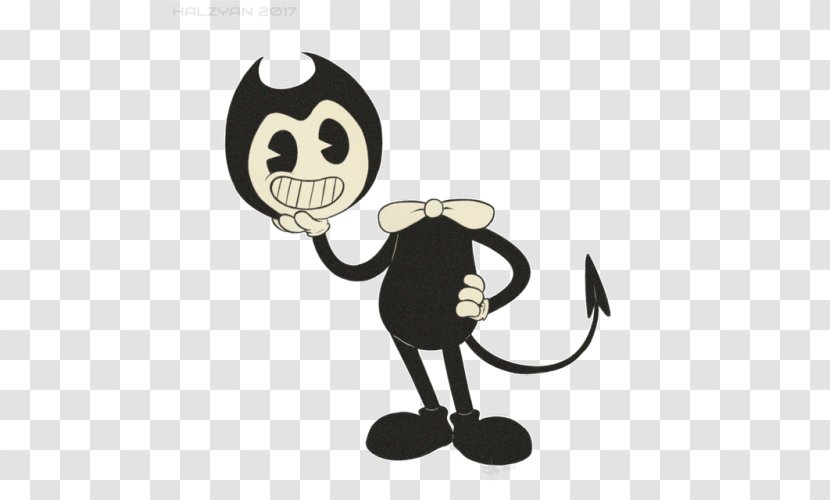 Bendy And The Ink Machine Cat Video Games Drawing - Happy Transparent PNG