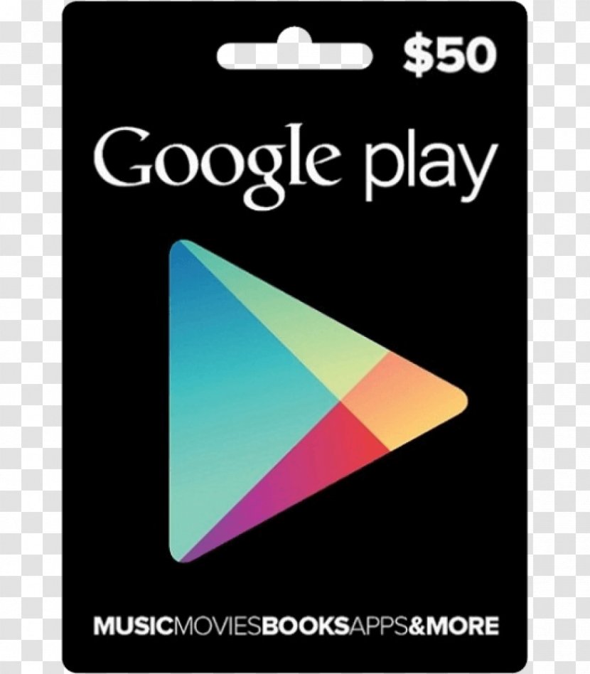 Google Play Gift Card Android Credit - 1000 Transparent PNG