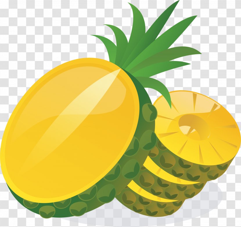 Pineapple Clip Art - Yellow Transparent PNG