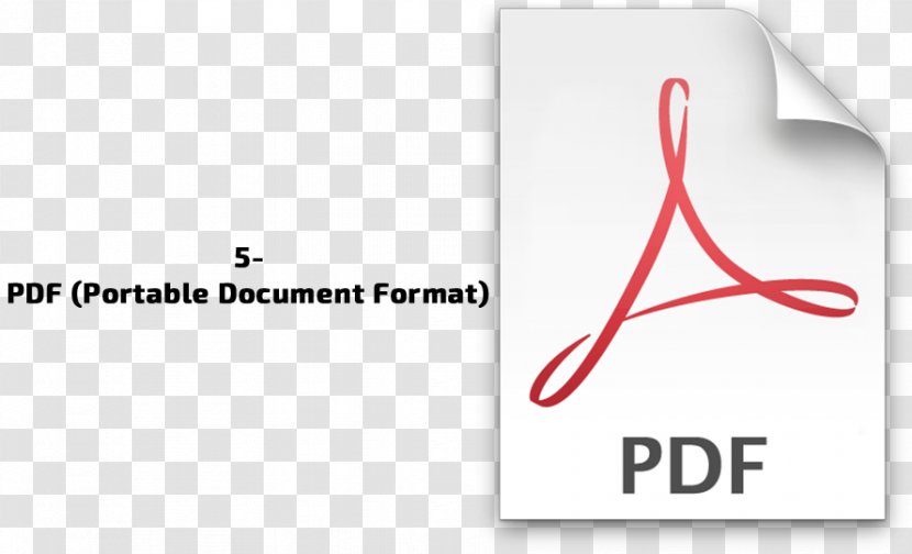 Paper PDF Brand Logo Design - Document Transparent PNG