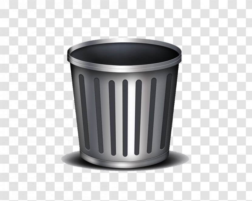 Waste Container Garbage In, Out Collection Collector - Silver Trash Transparent PNG