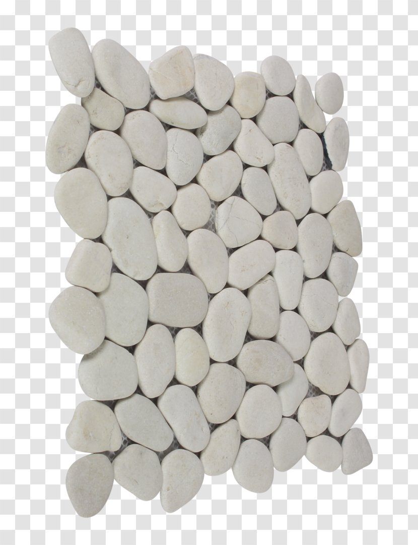 Pebble Tile White Marble Bathroom - Ceramic - Stone Transparent PNG