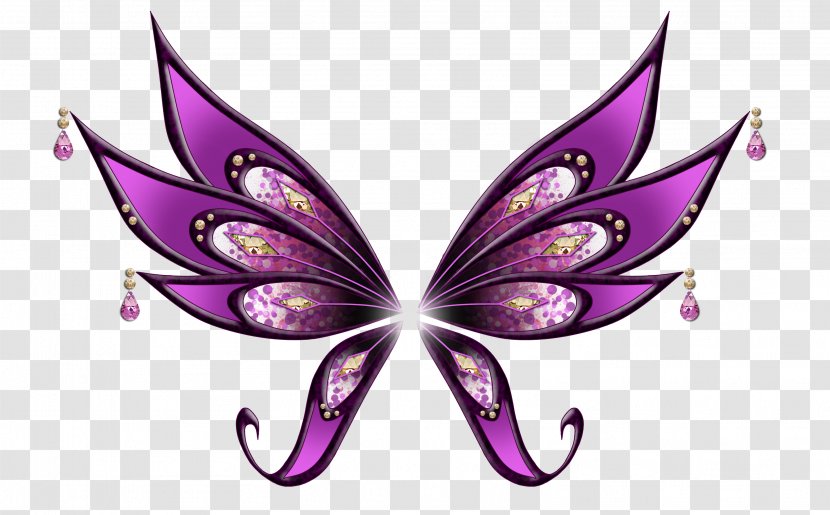 Butterfly Sirenix Mythix DeviantArt Purple - Pollinator - Wings Transparent PNG