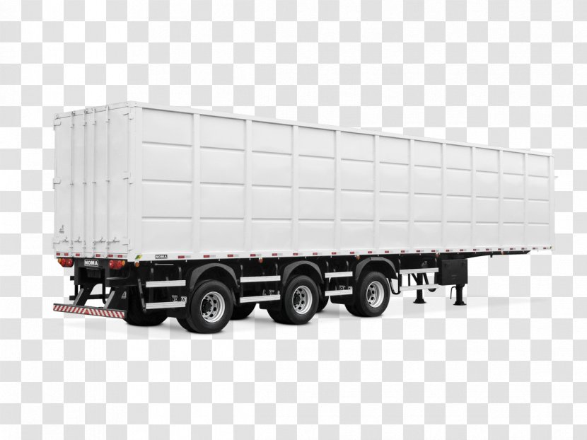 Cargo Semi-trailer Truck Commercial Vehicle - Freight Transport - Car Transparent PNG