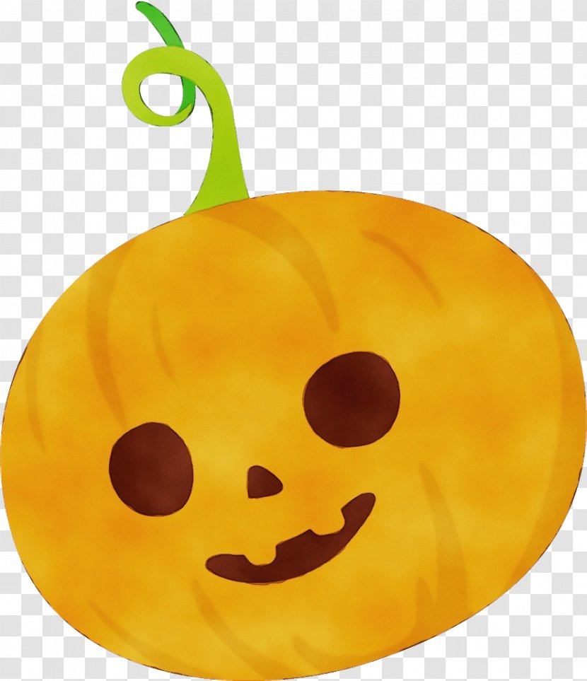 Pumpkin - Jackolantern - Emoticon Plant Transparent PNG