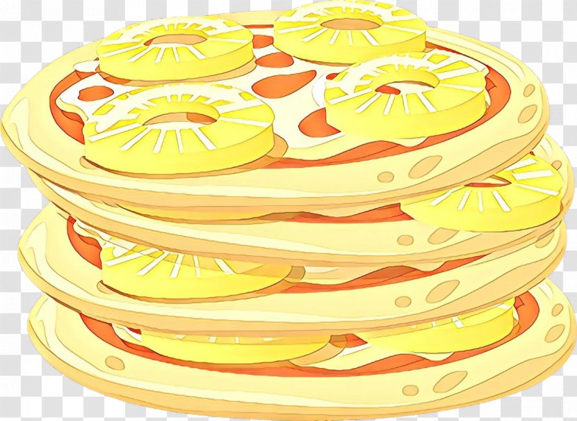 Yellow Food Clip Art Dish Baked Goods - Cake - Icing Dessert Transparent PNG