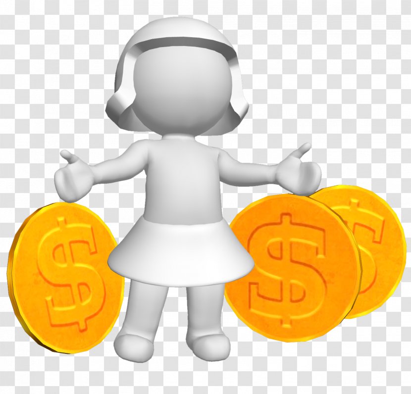 Money 3D Computer Graphics Presentation Coin - Doll - Foreign Currency Transparent PNG