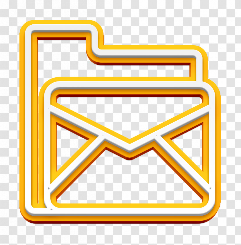 Files And Folders Icon Folder And Document Icon Email Icon Transparent PNG
