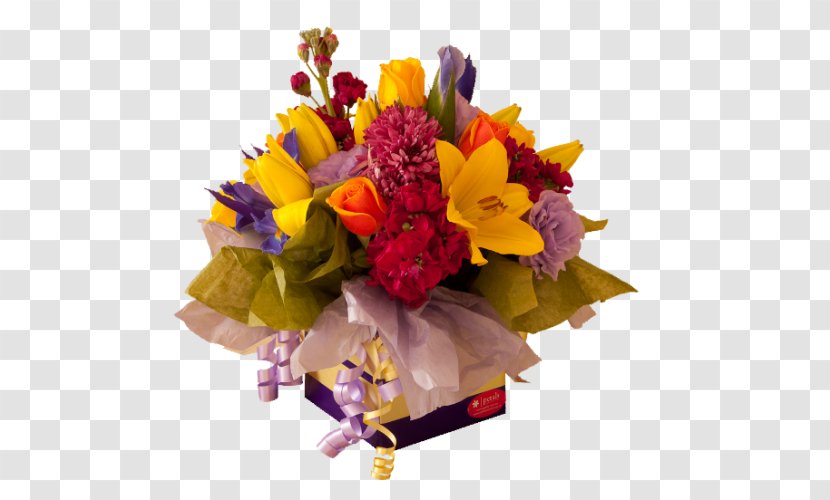 Flower Bouquet Floristry Floral Design Cut Flowers - Birthday Transparent PNG