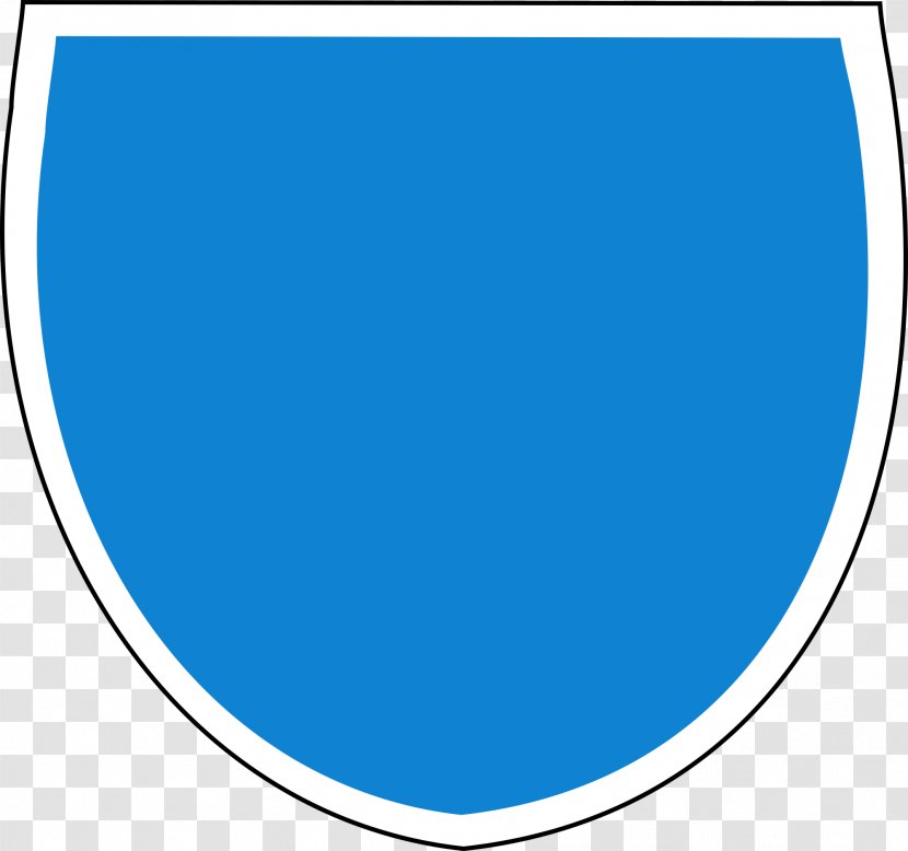 Blue Azure Heraldry Wikipedia Escutcheon - Shield Transparent PNG