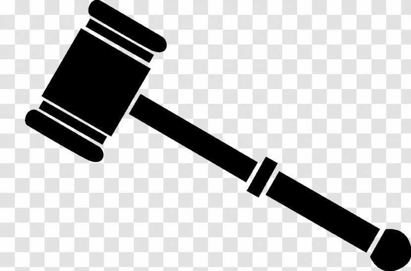 Clip Art Gavel Openclipart Image - Shareware Treasure Chest Collection - Judge Transparent PNG