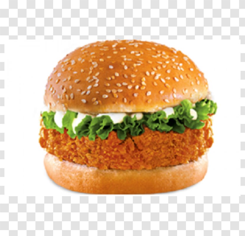 KFC Veggie Burger Hamburger Chicken Sandwich Fried - Patty - Crispy Transparent PNG