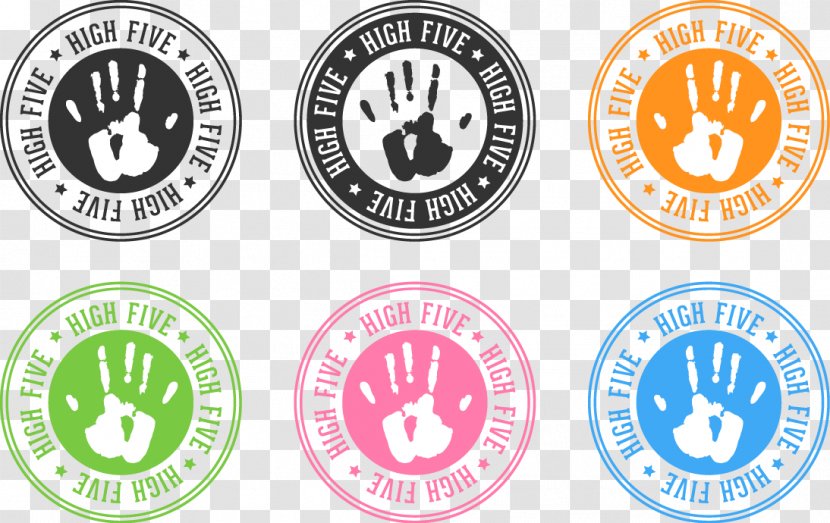 Child Illustration - Art - Vector Handprint Stamps Transparent PNG