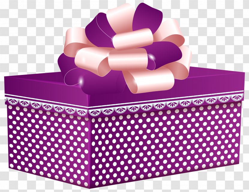 Gift Decorative Box Purple Clip Art - Christmas - Wreath Wedding Transparent PNG